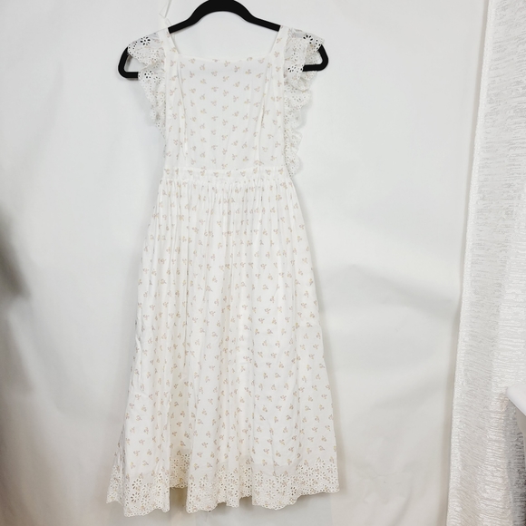 Ulla Johnson floral open back midi dress - Picture 2 of 14